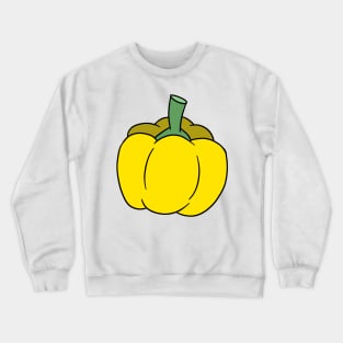 Yellow Bell Pepper Crewneck Sweatshirt